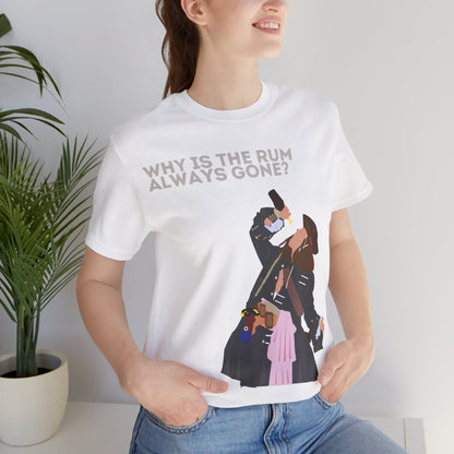 Captain Jack Sparrow 'Why Is the Rum Always Gone' Tee